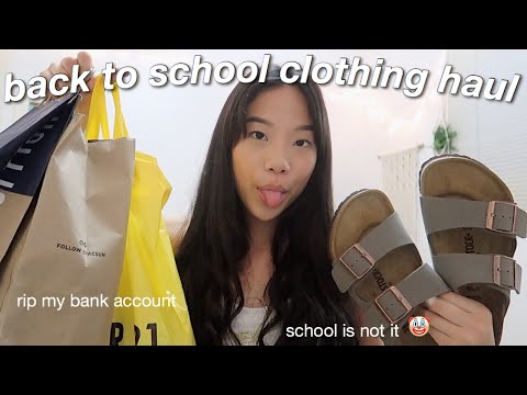 back to school clothing TRY ON HAUL 2019