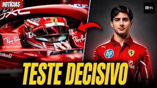 🚨 RAFAEL CAMARA FAZ TESTE CRUCIAL PELA FERRARI POR VAGA NA HAAS / HAMILTON / WILLIAMS / MCLAREN