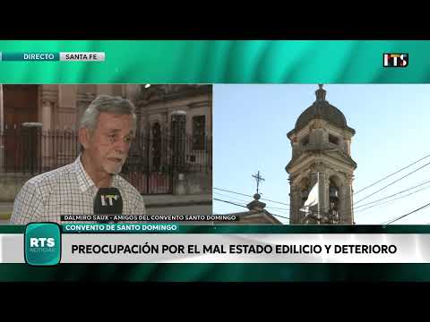 ALERTA POR EL DETERIORO DEL CONVENTO SANTO DOMINGO | Reclaman obras urgentes