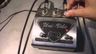 Video thumbnail for dunlop uni-vibe UV 1 by serge lasko