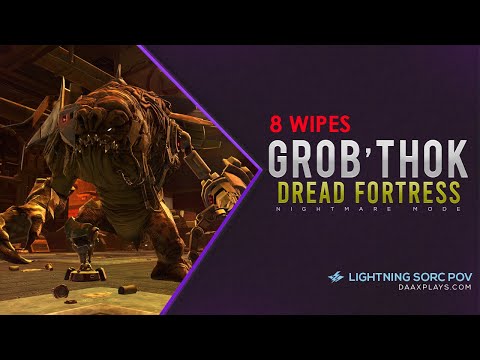 NiM Grob'Thok - Dread Fortress [Lightnight Sorc POV] #SWTOR 7.1