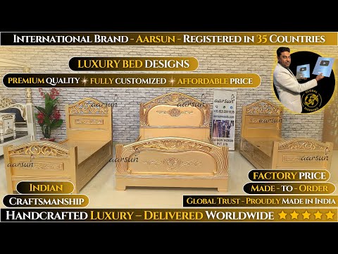 Modern Wooden Bed Design Ideas India | Best Beds Video