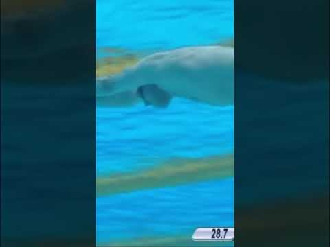 Michael Phelps: 15th gold medal race (100m Butterfly) #viral #michaelphelps #swimming