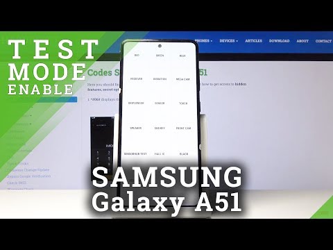 How to Enter Test Mode in SAMSUNG Galaxy A51 – Secret Test Mode