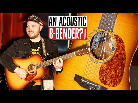An Acoustic B-Bender?! Trey Hensley's Preston Thompson Guitars D-MA Dreadnought