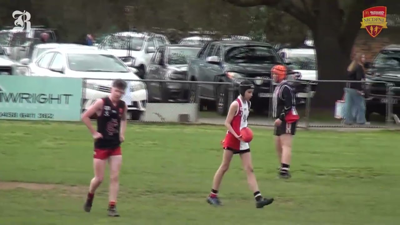MCDFNL Grand Final U14.5 Football Carisbrook vs Trentham