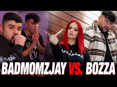 BOZZA ZERSTÖRT BADMOMZJAY!! 🤯🔥 badmómzjay vs. Bozza - Red Bull Soundclash | Reaction