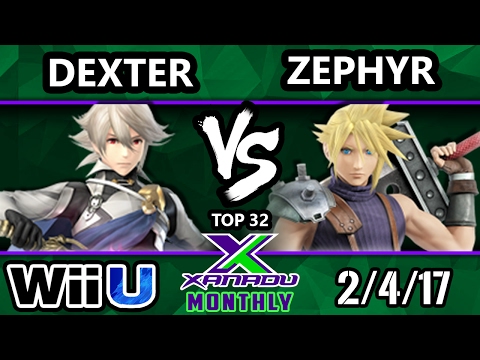 S@X Feb Monthly - Dexter (Corrin) Vs. Zephyr (Cloud) SSB4 WQ - Smash 4 - Smash Wii U
