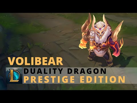 Duality Dragon Volibear Prestige Edition Chroma - League of Legends