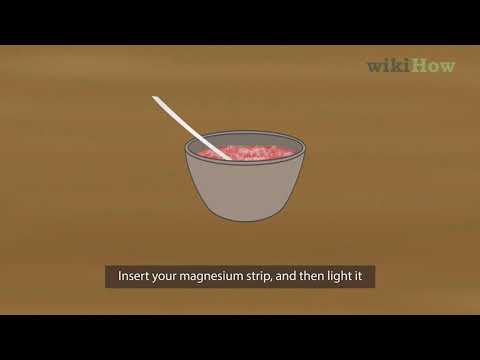 Wie man Thermit herstellt