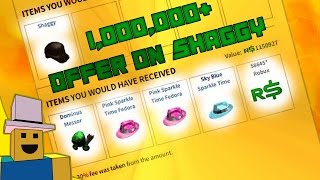 ROBLOX Trading to Dream Hats: 1,000,000+ OFFER ON SHAGGY LOL!!!!!!!!!!!!!! #4