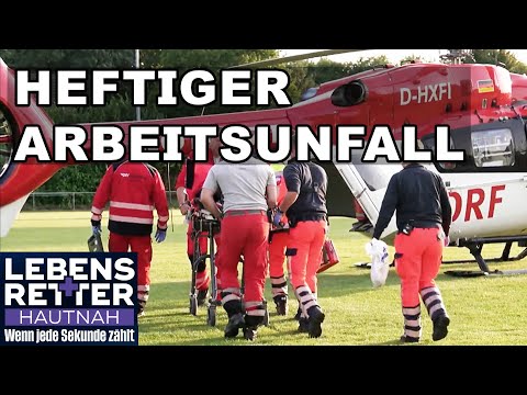 Koch kämpft mit schweren Verbrennungen – Rettung durch Hubschrauber! | Lebensretter hautnah | SAT.1