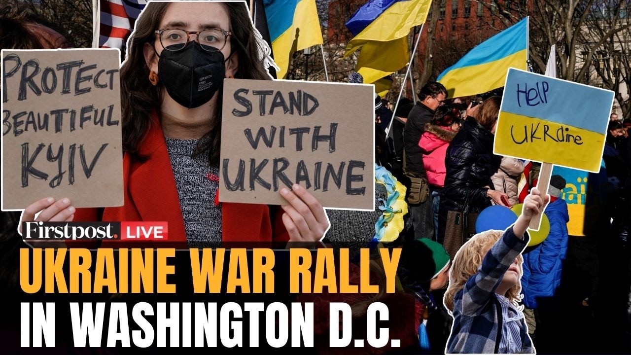 LIVE: Rally in Washington D.C. Marks Fourth Anniversary of Russia-Ukraine War | N18G
