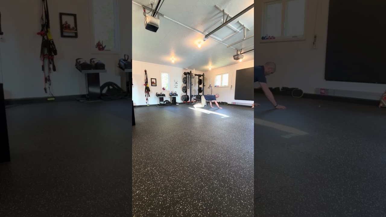 3. Level 6 Reverse Bear Crawl (Side View)