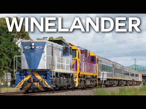 First Standard Gauge 707 Operations Tour! (707 Operations' Winelander to Inverleigh) | T387, N469