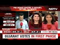 PM Modi Holds Longest-Ever Roadshow In Gujarat | The News - Video