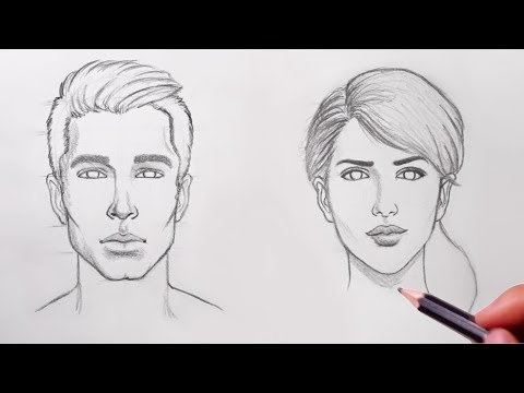 drawing how to draw faces by rapid fire art