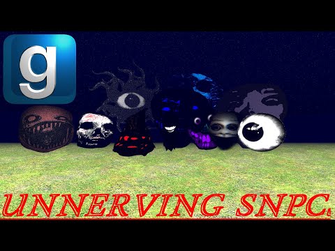[GMOD MOD REVIEW] Unnerving SNPCs Pack 4 (FANMADE).