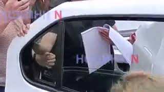 Скандал возле суда в Николаеве: подсудимой сообщают о подозрении прямо на улице, адвокаты протестуют