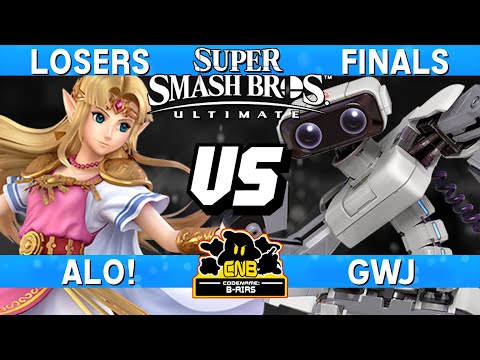 Smash Ultimate Tournament Losers Finals - Alo! (Zelda) vs GwJ (ROB) - CNB 208