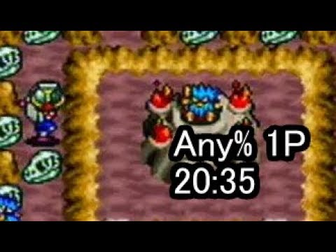 (PB)(20:35) Super Bomberman 4 - any% 1P speedrun