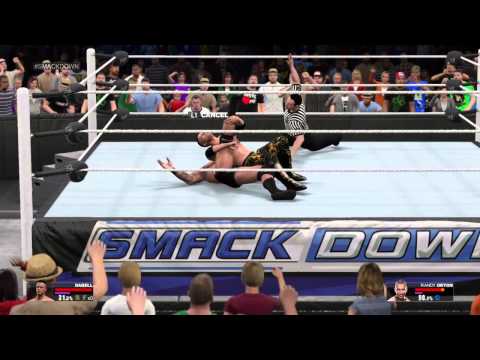 WWE 2K15 my career pt 34 darell vs randy orton