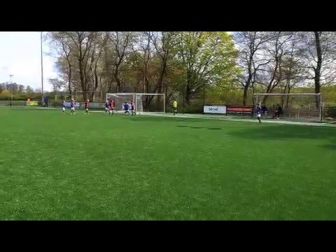 Weesp f1 - Wasmeer kopbal Tom