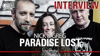 PARADISE LOST - "Medusa" interview with Nick & Greg  @Linea Rock 2017 by Barbara Caserta