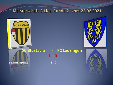 1.Mannschaft Meisterschaft 3.Liga SC Blustavia - FC Leuzingen