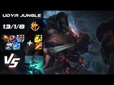 JUNGLE Udyr vs Hecarim - EU Challenger Patch 14.13