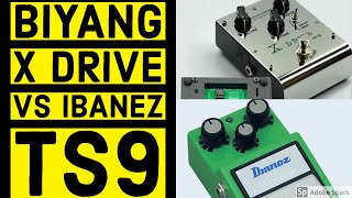 Video thumbnail for Ibanez TS9 and Biyang X Drive OD 8 Comparison-Review-Brent Hutchinson by Brent Hutchinson