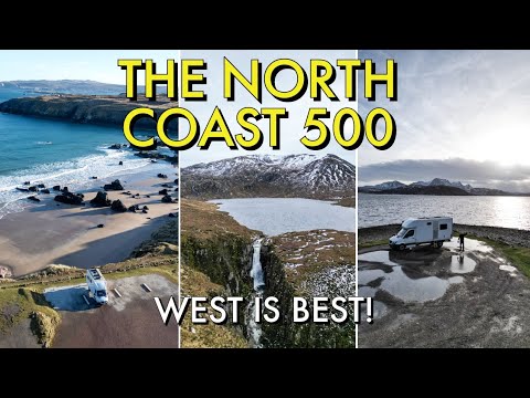 The BEST part of the NC500 by campervan: The West Coast is STUNNING