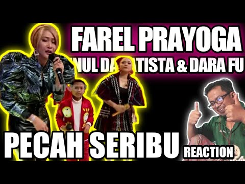 FAREL PRAYOGA x INUL DARATISTA x DARA FU - PECAH SERIBU - AMBYARRRR!!! - MV Reaction