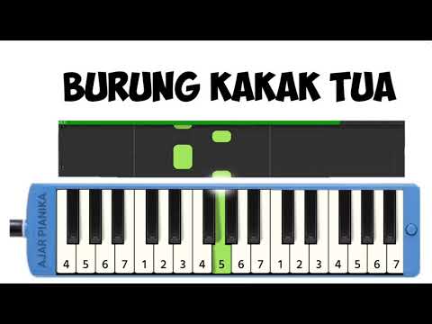 NOT PIANIKA I BURUNG KAKAK TUA - LAGU ANAK