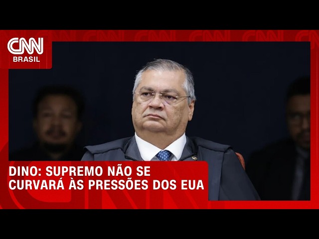 “Supremo não se curvará às pressões dos EUA”, diz Dino após ameaças de novas sanções | CNN 360º