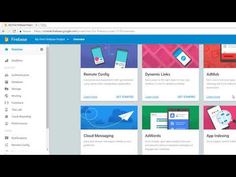 Firebase Tutorial in Android Studio - Integrate Firebase SDK to Android App