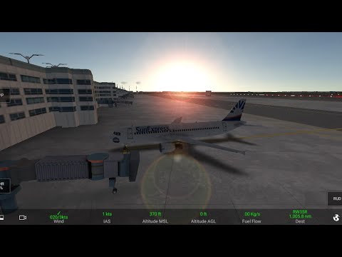 RFS ZUSCHAUERFLÜGE A320-200 Sunexpress Frankfurt-Istanbul (3h 04min)