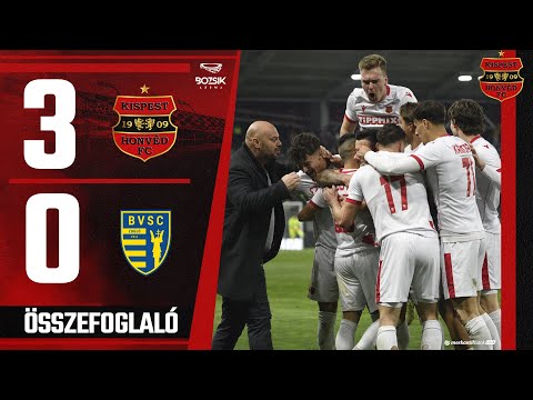 Budapest Honvéd FC - BVSC-Zugló 3-0, Merkantil Bank Liga, 15. forduló - összefoglaló