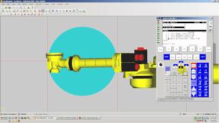 How to program a CIRCLE (or ARC) command on a FANUC Teach Pendant