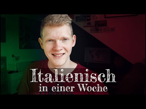 Ich habe Italienisch in 7 Tagen gelernt