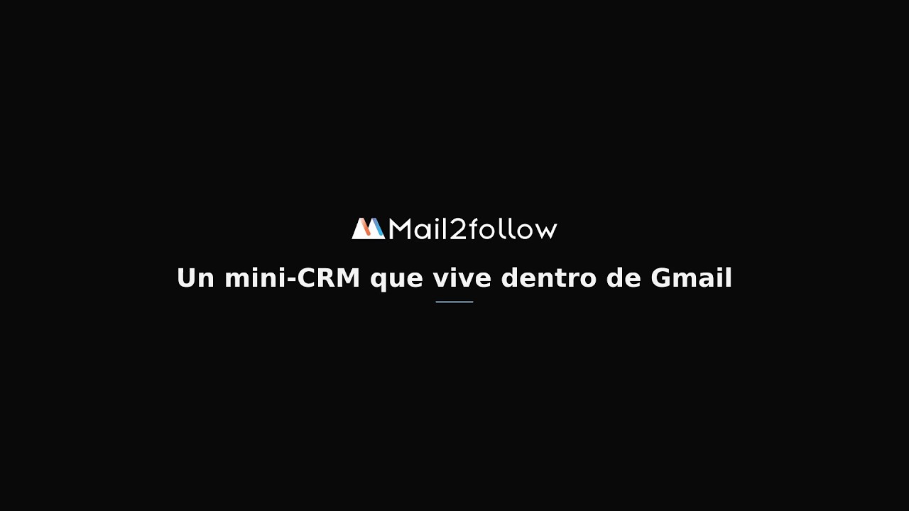 Mini-CRM que vive dentro de tu Gmail