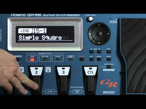 Roland GR-55 Guitar Synthesizer : Lead Patches