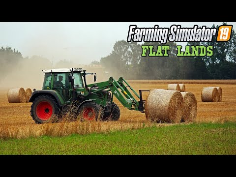 Planting Potato and Making 350,000L of Silage on Flat Lands - Farming Simulator 19 Timelapse