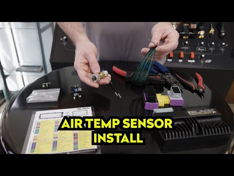 ECUMaster Air Temp Sensor Install How To