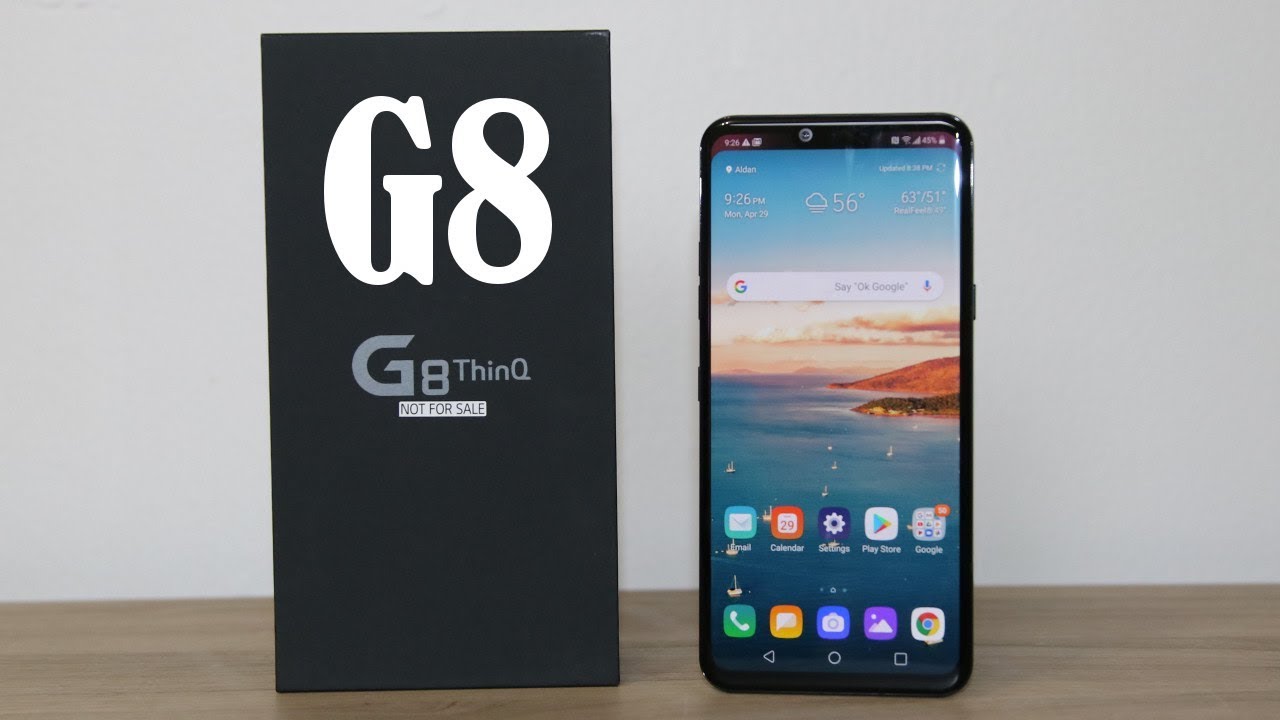 LG G8 ThinQ Unboxing, First Time Setup and Quick Review
