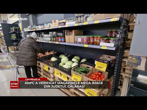 CANAL SUD / ANPC A VERIFICAT MAGAZINELE MEGA IMAGE DIN JUDEȚUL CĂLĂRAȘI
