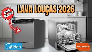 Midea Touch Plus vs Brastemp 8 Serviços - Qual a Melhor LAVA LOUÇAS em 2026?