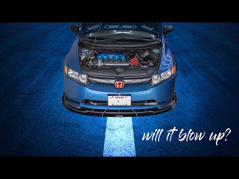 Kraftwerks Supercharged R18 Honda Civic | A 220 WHP Build in 25 Minutes