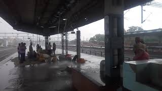 preview picture of video 'HAJIPUR JUNCTION  HEAVY RAINFALL'