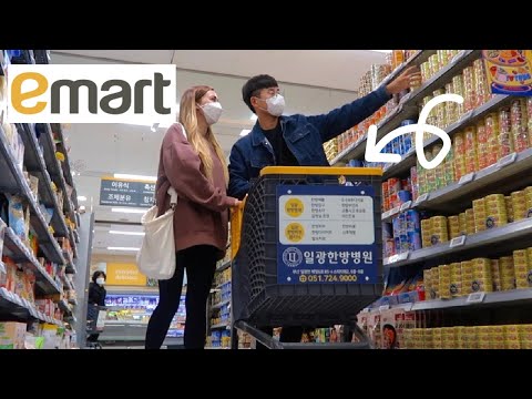 Por dentro do maior MART da Coreia 🛒😱 Emart Shop With Me